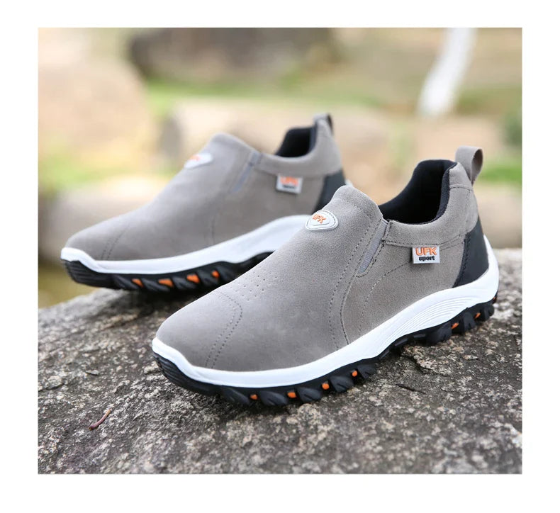 Casual Men's Sports Shoes Outdoor Walking Loafers Comfortable Shoes Fashionable and Lightweight Plus Size 38-50