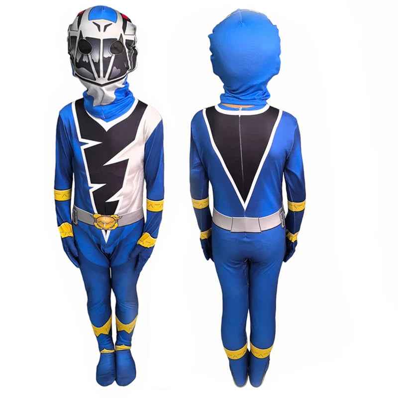 Anime Fancy Ranger Kishiryu Sentai Ryusoulger Cosplay Costume Jumpsuit Halloween Party Cosplay Halloween Carnival Suit For Boys