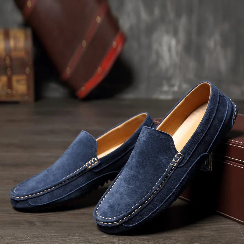 Leather Man Loafers Luxury 2022 Casual Shoes For Men Boat Shoes Handmade Men Slipon Driving Shoes Male Moccasins Zapatos