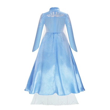Children Costume Girl Dress Halloween Princess Cosplay Party Rapunzal Anna Elsa Birthday Clothes