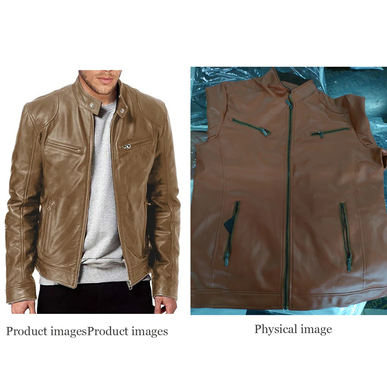 Jaquetas de Couro Masculinas 2024 Jaquetas Casuais de Motocicleta Masculinas Casaco de Motocicleta Slim Fit com Lapela Jaquetas de Couro PU Outono Casaco de Couro Masculino Anti-vento
