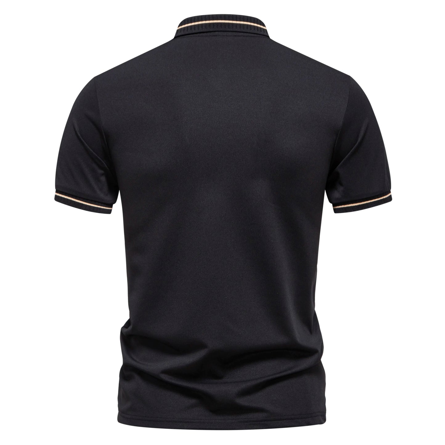New men's T-shirt classic short sleeved polo shirt summer top casual T-shirt button collar oversized casual polo shirt