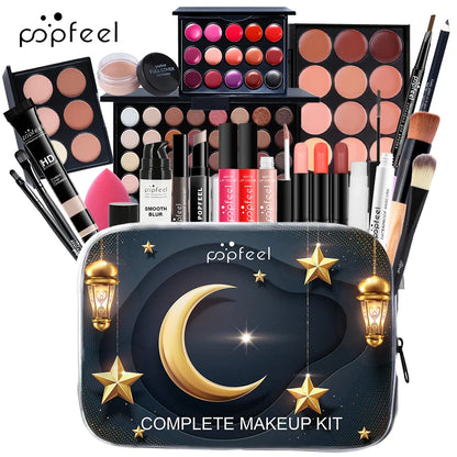 24-Piece Festival Makeup Set-Versatile Cosmetic Collection Perfect for Gifting to Moms, Girlfriends, and Girls.Daily Use