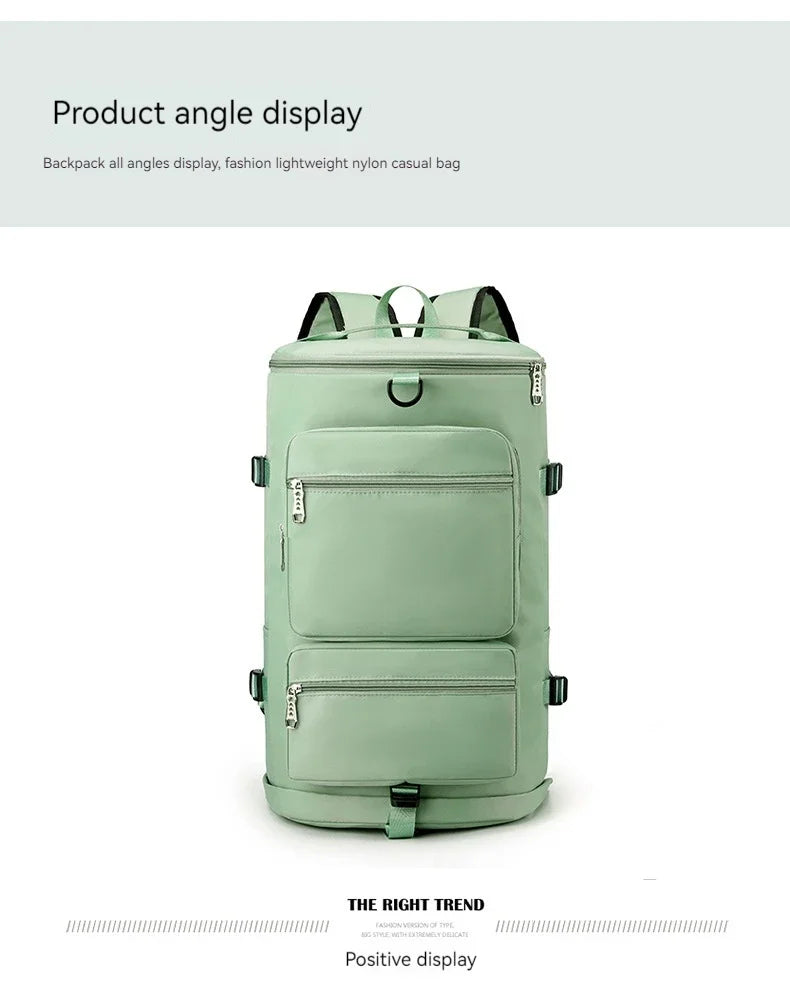 Outdoor Travel Backpack Single Shoulder Swiming Pack Outdoor Crossbody Hand Bags Casual Fitness Backpacks