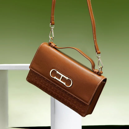 Crossbody Bag Brand Women's Bag Letter Print Leather Compact Elegant Handbag Tote Bag Exquisite Fashion Women's Bag