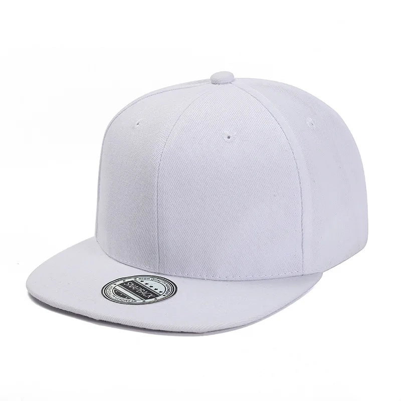 Spring and Summer Baseball Cap Flat Brim Camouflage Fashion Hip Snapback Hat Plain Gorras Bone Blank Caps
