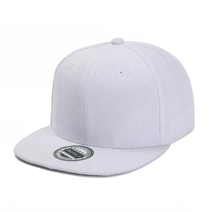Spring and Summer Baseball Cap Flat Brim Camouflage Fashion Hip Snapback Hat Plain Gorras Bone Blank Caps