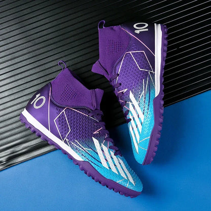 New Professional Football Boots Match Sport Sneakers Unisex Soccer Shoes Outdoor Non-slip Drop Shipping Training Sport Futsal