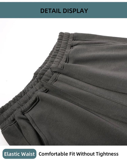 2026 Men Spring Autumn high quality Cotton Sweatpants Casual Drawstring Pockets Trousers Oversize Sweatpants Joggers For Unisex