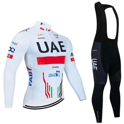 New ITALIA Winter Cycling  Jacket Men Women 20d White Road Bike Maillot Pants Suit Ropa Ciclismo Thermal Fleece Bicycle Clothing