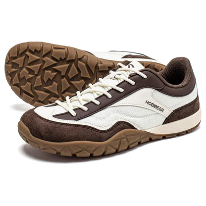 Wide Width Hiking Shoes Unisex Trekking Trail Running Sneakers Retro Non Slip Lace-Up Walking Shoes