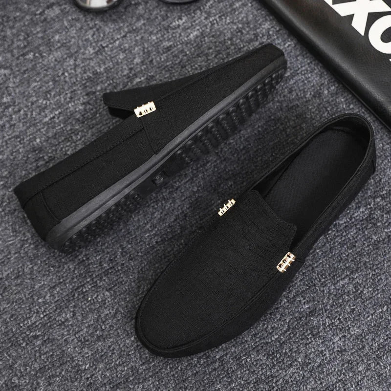 Fashion Men Casual Shoes Luxury Brand Men Loafers Breathable Comfort Slip-on Mens Driving Shoes lightweight Lazy Shoes Moccasins