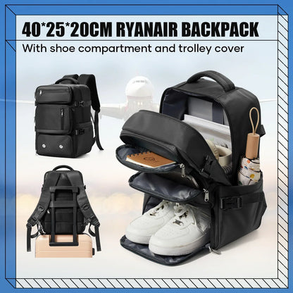 Travel Backpack Airplane Cabin Bag Ryanair Backpack 40x20x25 Luggage Laptop Bag Anti-Theft Men Women's Bag for Sports Trekking