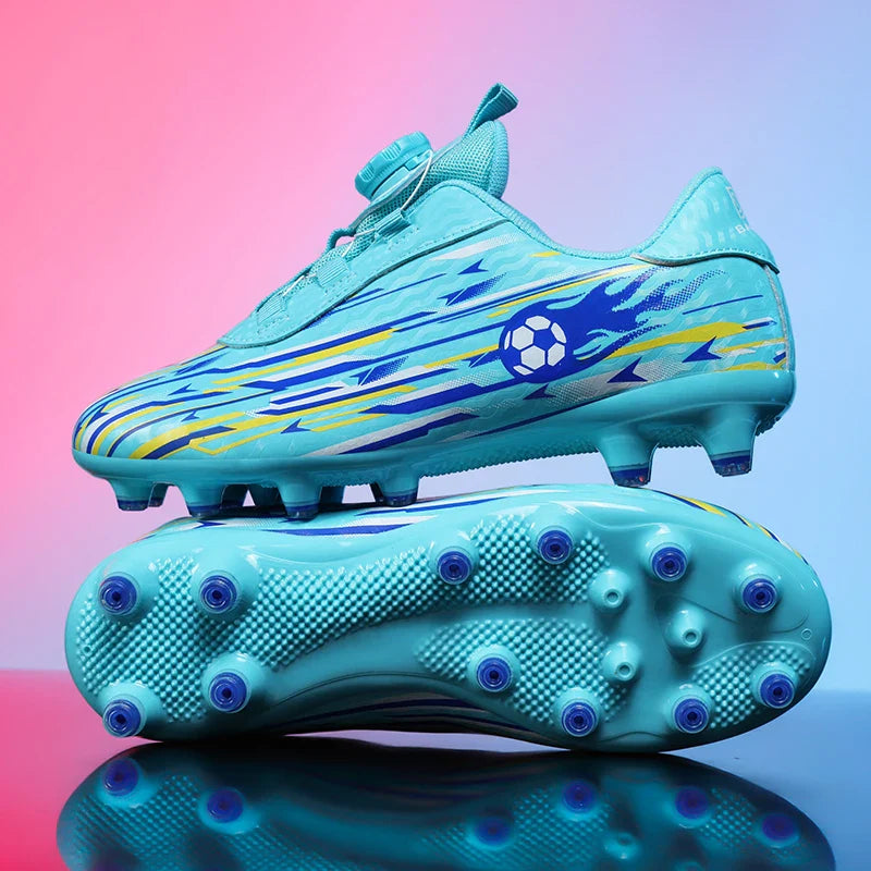 New Kids Football Field Boots Boys Girls Indoor Soccer Shoes Society Futsal Non Slip Professional Fast Men Soccer Cleats Sneaker