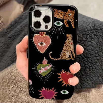 Love Phone Case For IPhone 16 Pro Max 15 14 13 12 11 Shockproof Cover Case For IPhone X XS XR 7 8 Plus Case