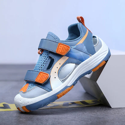 Summer Breathable Sport Sandals for Children Boys Outdoor Casual Beach Shoes Comfortable Non-slip Kids Fashion Sandal