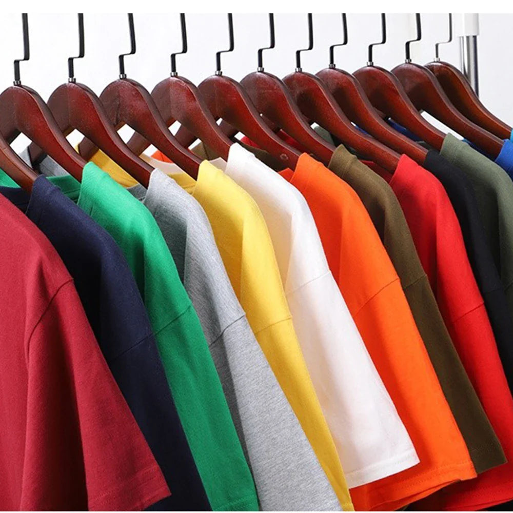 California Usa City Street Letter Pattern Print Men T Shirt Fashion Cotton T-Shirts Oversized Streetwear Summer Breathable Tops