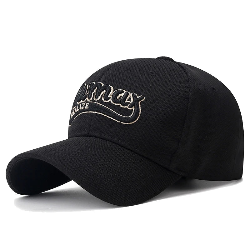 Large Head Circumference High Quality 3D Letter Embroidery Hardtop Baseball Cap Fashion Outdoor Casual Sport Sun Hat Trucker Hat
