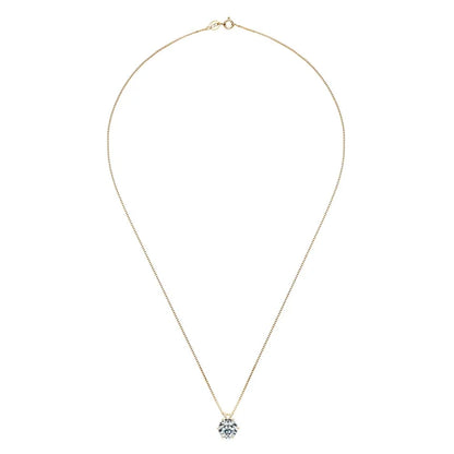 Pendant Necklaces S925 Sterling Silver Solitaire Necklace Chains For Women Jewellry Gifts