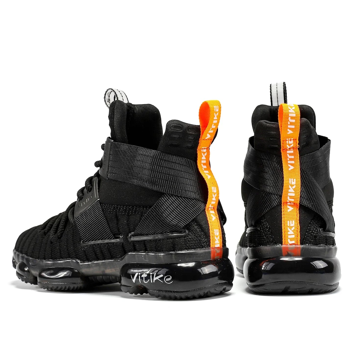 Kids Basketball Shoes High-top Sports Shoes Sneakers Durable Lace-up Non-Slip Running Shoes Secure for Little Kids Big Kids and