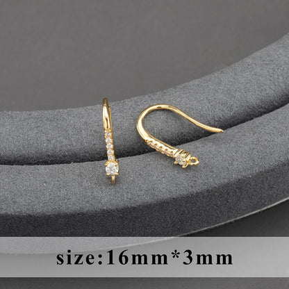 20pcs/lot M800 jewelry accessories,pass REACH,nickel free,18k gold plated,copper,connector,diy earrings,jewelry making
