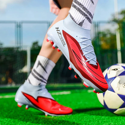 Men Football Boots New Adult Adult Professional Breathable Sports FG Fast Futsal Male Football Shoes Sneakers Turf Cleats Match