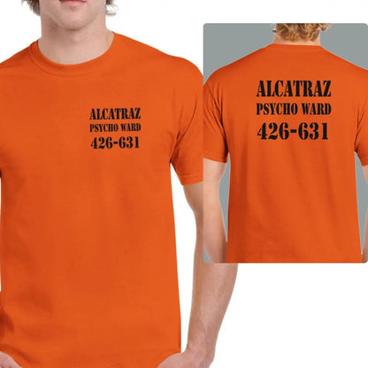 Ward Mental Prison Inmate Novelty Funny Unisex Crewneck T-shirt Summer Fashion Casual Print Tops Cotton Soft Tee