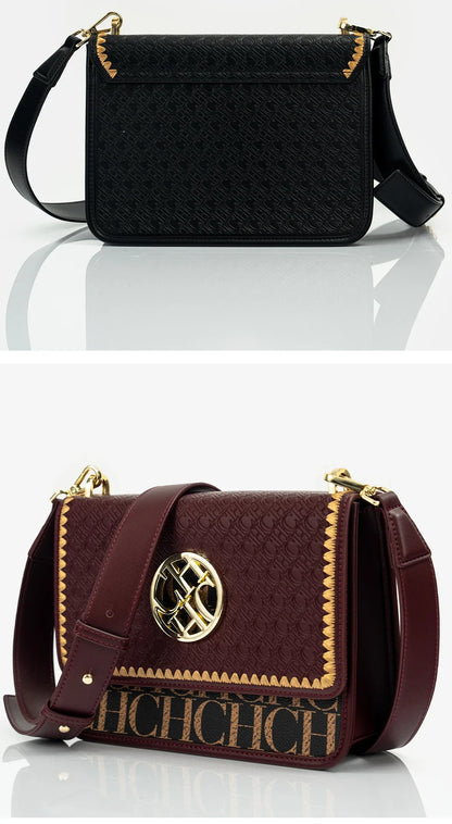 Solid Design Shoulder Bag Dark Letter Embossed Ladies Party Bag Exquisite Luxury Brand Fashion Design Handbag Classic