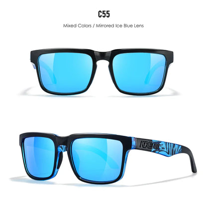 Unisex Square Sunglasses Polarized Coated Lens Suitable For Driving Fishing Sunglasses Anti-Blue Light Computer Eyeglasses