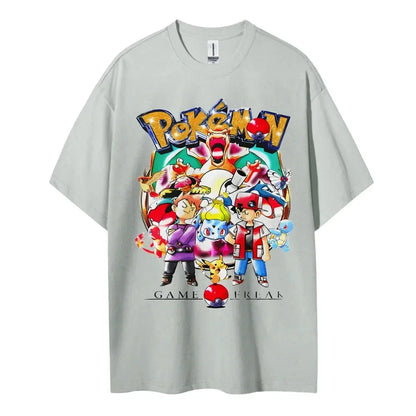 T-shirt Men's Pure Cotton Casual  Round Neck T-shirt Short Sleeve Clothing Summer Sports Casual Short Sleeve Top