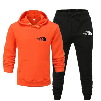 Autumn and winter hot selling men's and women's casual sports outdoor jogging hoodie set, sports hoodie and sports pants set