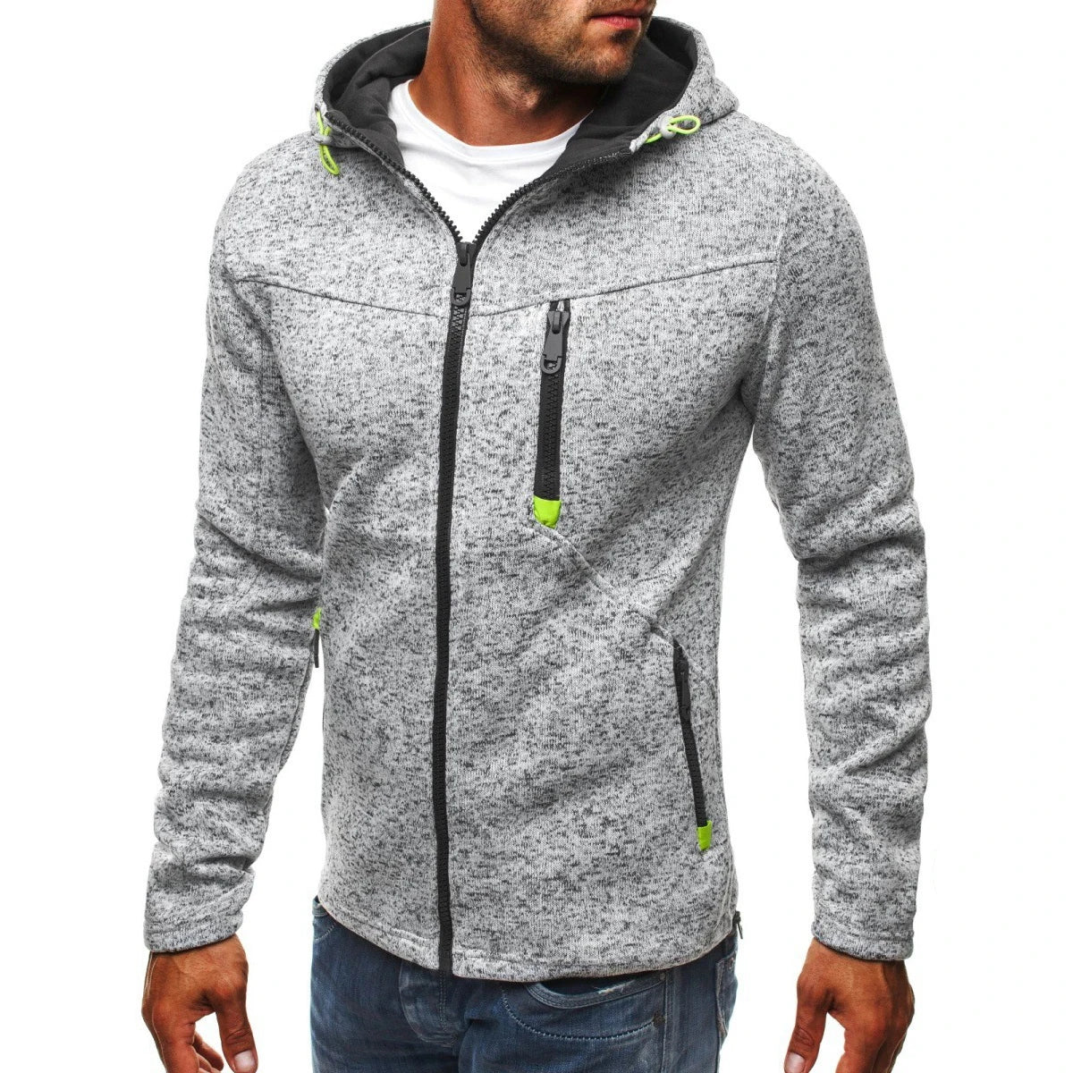 Men's Hoodies Sweatshirts Jacquard Hoodie Fleece Men Hooded Sweatshirt Pullover For Male Hoody Man Sweatshirt