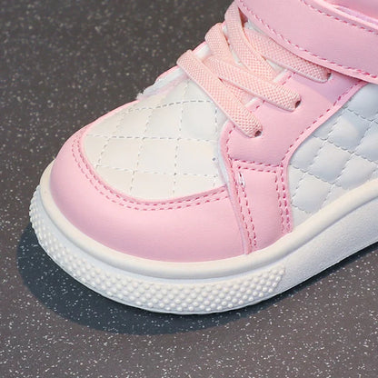 fleece lined sports shoes for boys and girls warm kids shoes for winter running sports shoes and basketball shoes