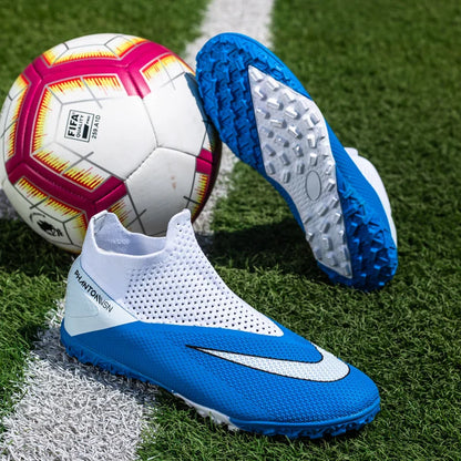 New Men Football Boots High-quality Soccer Shoes Soccer Cleats Professional Turf Training Shoes Ultralight Futsal Match Non-Slip