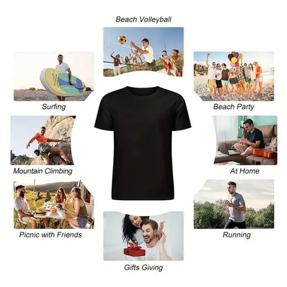 Retro classic -Royal Enfield motorcycle gun-shaped logo -Men's and women's street fashion -Cotton round-neck short-sleeved shirt