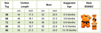 Boy Clothes Baby Cosplay Carnival Costume Toddler Party Gift Infant Cotton Cartoon Outfit 0-18 Month Newborn Print Anime Clothes