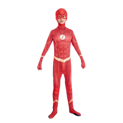 New Remy Jumpsuit with Halloween Superhero Web Spider Mask Costume for Boys Girls Soft Breathable Fabric Party Dress Up Cosplay