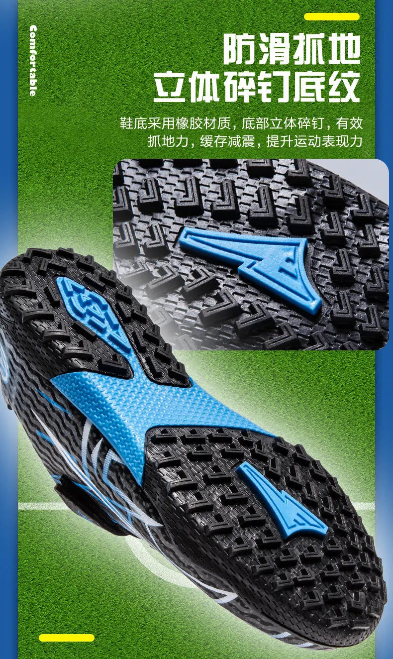 Soccer Cleats Boys Youth Training Football Cleats Athletic Outdoor Girls Soccer Shoes Kids Football Shoes for Little/Big Kid