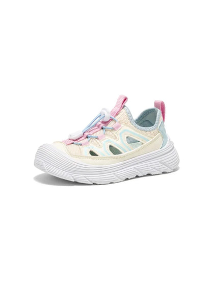 Spring and Autumn Children Sports Shoes Unisex Kids Sneakers Mesh Upper Breathable Basketball Shoes Tennis Casual Flats Footwear