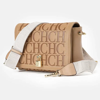Autumn and Winter Solid Color Crossbody Bag Letter Printing High Quality Women's Fashion Elegance 2025 Classic Women's Bag