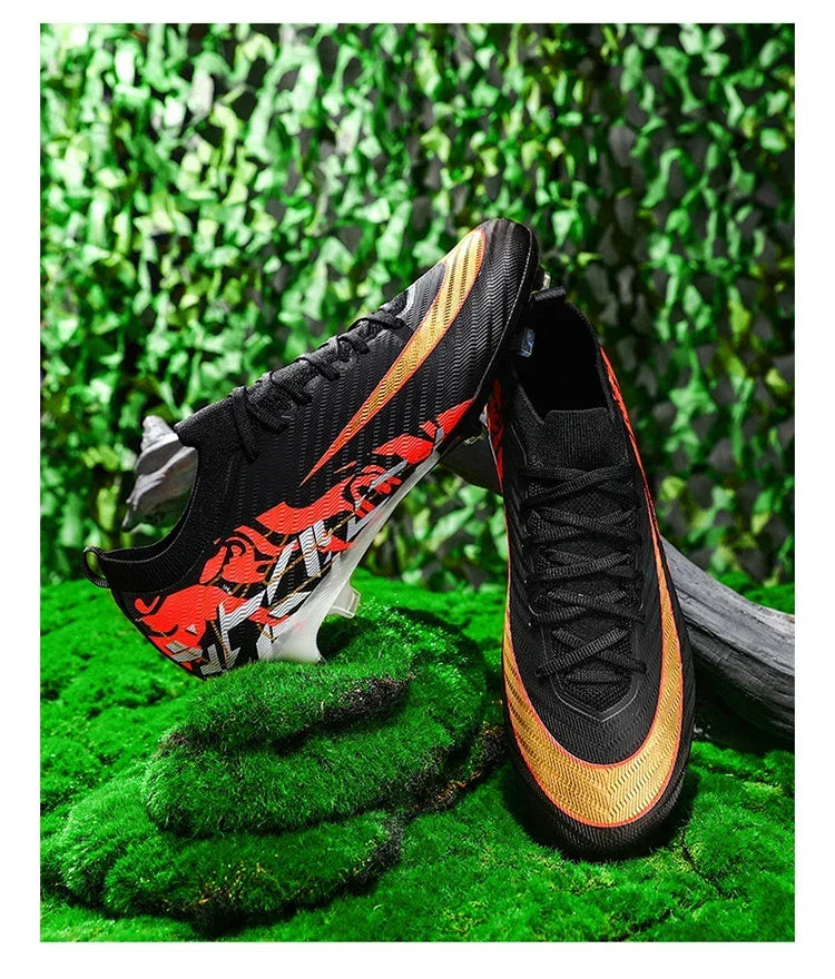 Hot Selling Soccer Shoes Society Professional Grass Training Original Football Field Boots Cleats Indoor Non Slip Futsal Sneaker