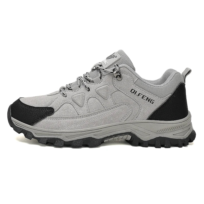 Tênis de Aventura PLUS SIZE Masculino Feminino Aderência Durável Antiderrapante Cadarço Conforto Ideal para Botas de Caminhada ao Ar Livre Calçados Masculinos