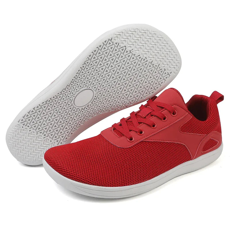 Wide-Toed Shoes Unisex Mesh Breathable Casual Men Shoes Comfortable Outdoor Barefoot Walking Sports Shoes