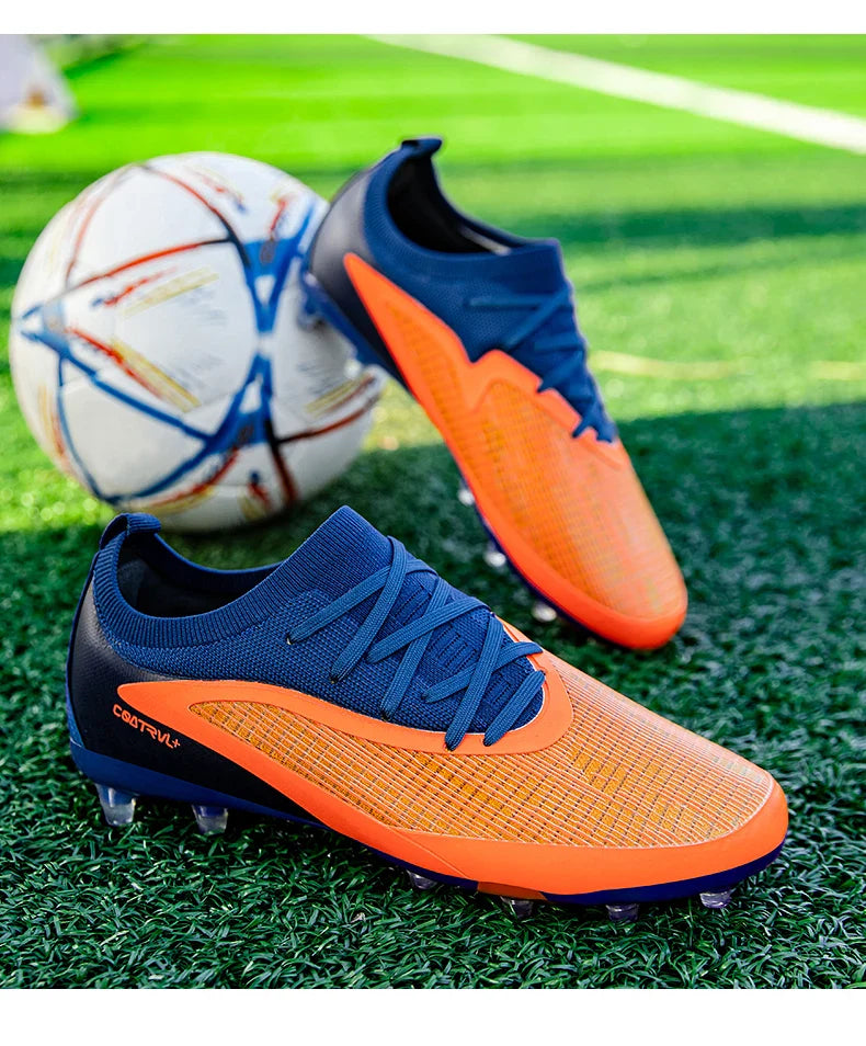 New 2026 Men Soccer Shoes Kids Cleats Grass Adult Professional Football Boots Ultralight Non-Slip Boys Training Soccer Boot