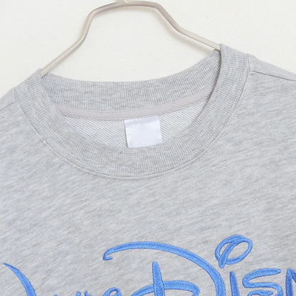 Embroidery Sweatshirt Inside Out Cartoon Jumper O Neck Long Sleeve Women Casual Pullover Top