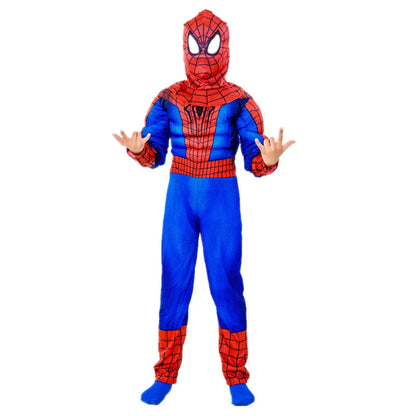 New Boys Girls Superhero Costume Movie Characters Cosplay Jumpsuit with Halloween Mask Party Cosplay Outfit for Holiday Dress Up