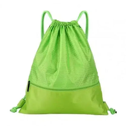 Sport 5 Colors Drawstring Pocket Simple Backpack Men's and Women's Fitness Backpack Lightweight Basketball Bag Oxford Zipper Bag
