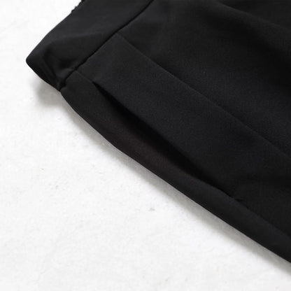 Pleats Men's Casual Harem Pants Japanese Style Fashion Loose Pants Harajuku Male Feet Solid Color Youth Trousers Streetwear