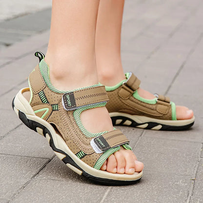 Arrived Fashion Children's Sandals Summer Kids Open Toe Casual Breathable Shoes Non-Slip Beach Sandals Boys Girls Sneakers
