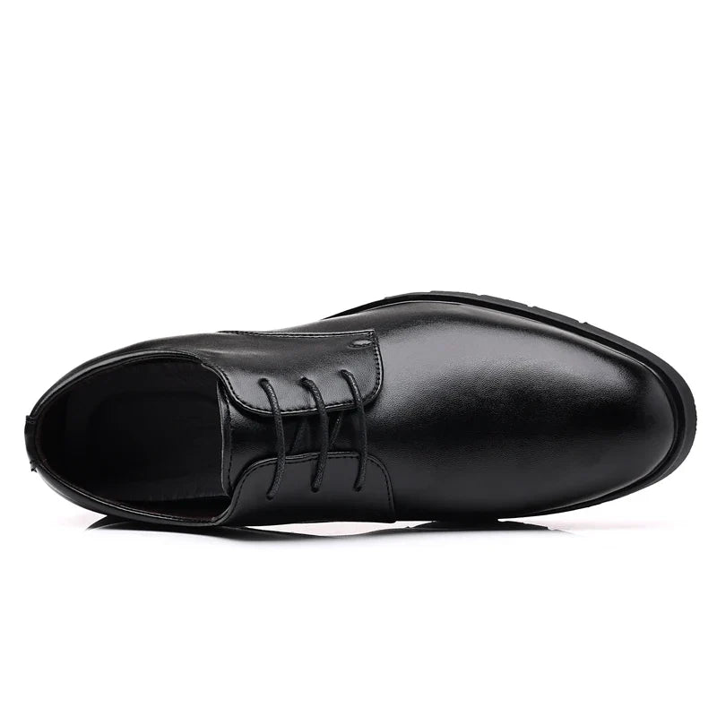 Men's Formal Leather Shoes – High-Quality Business & Wedding Dress Footwear
